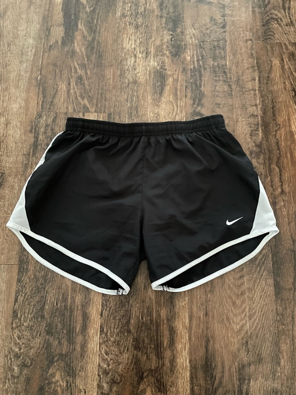 Nike Black & White Running Shorts